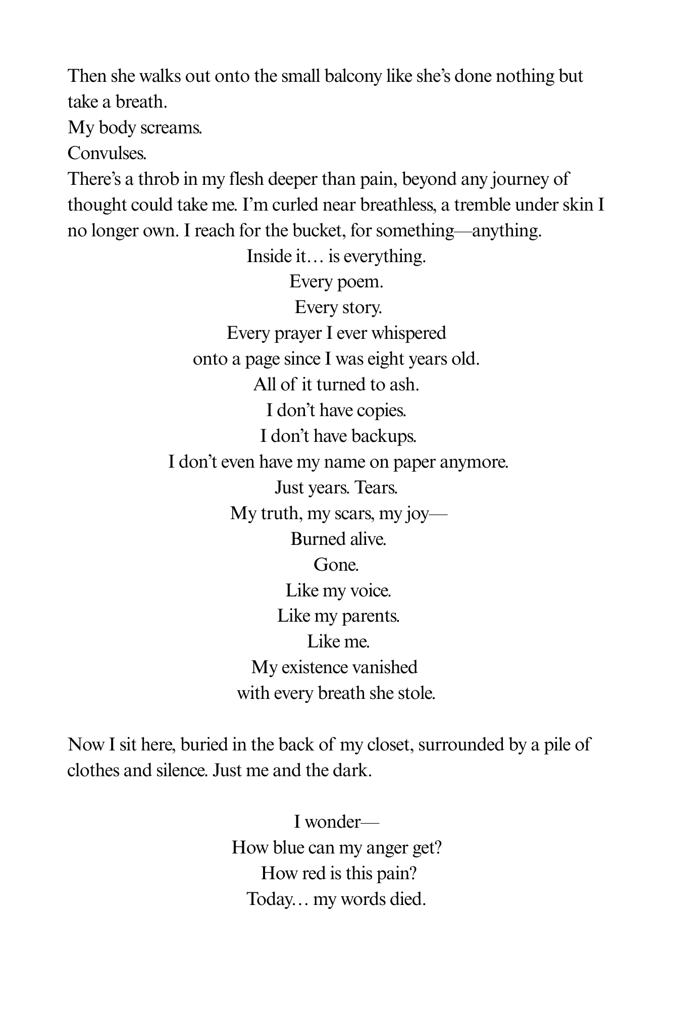 In my Poetry