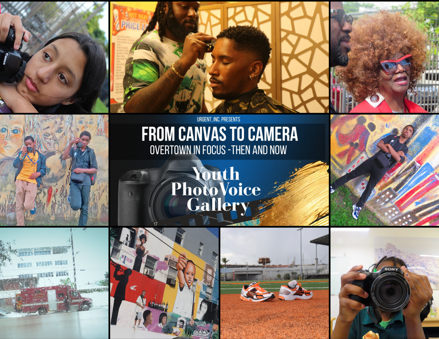 From Canvas to Camera in Overtown from Then and Now