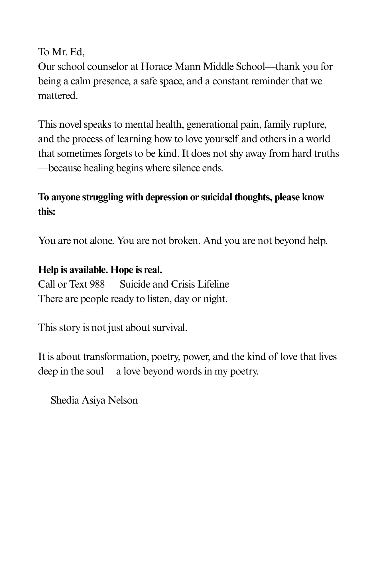 In my Poetry