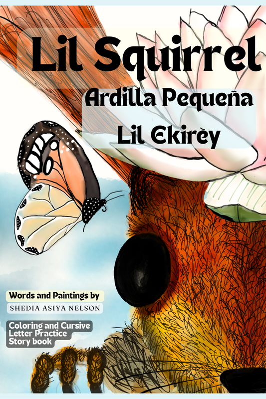 Lil Squirrel - available in 3 Languages