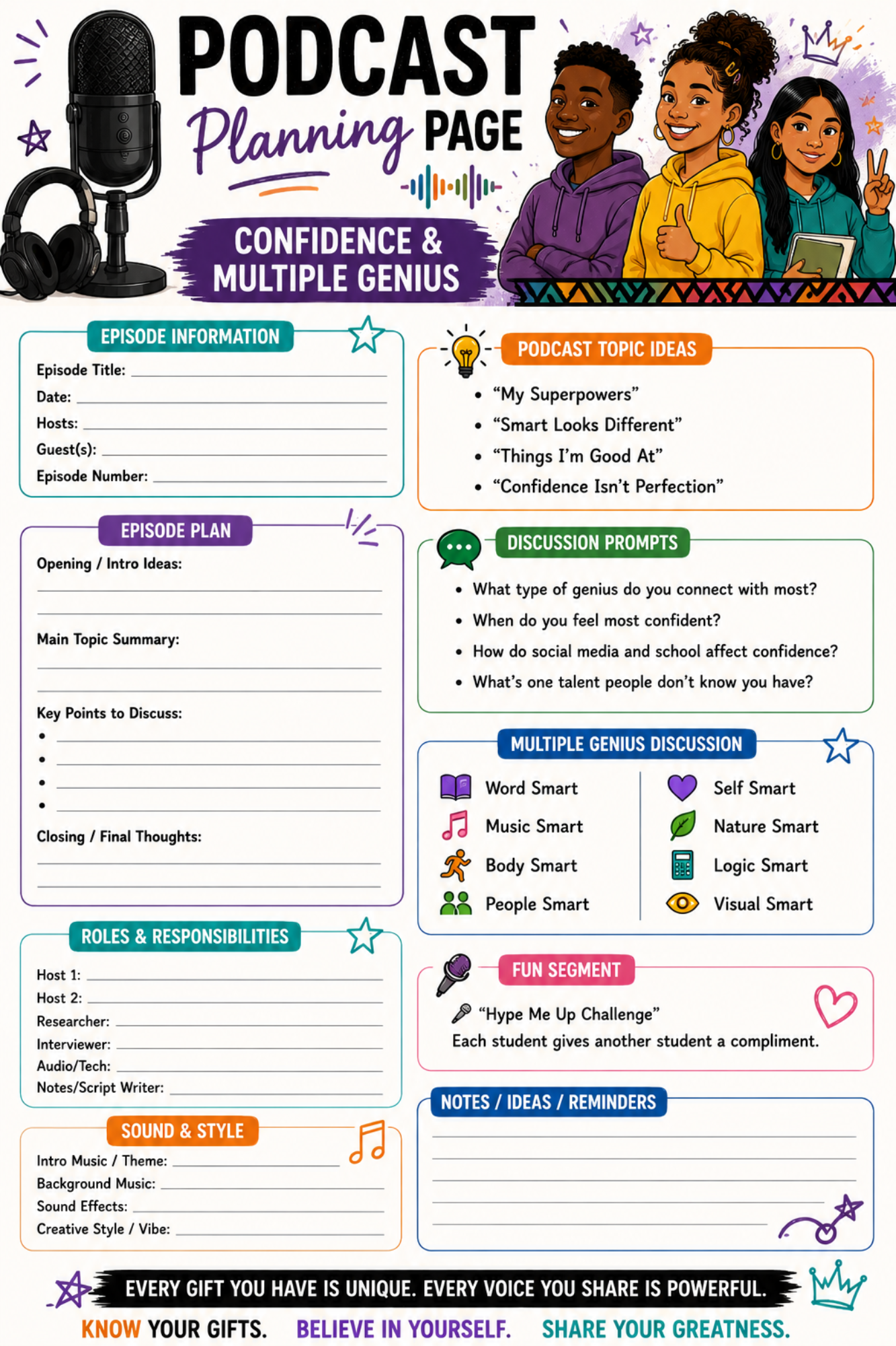 I Love Me: My Story My Power, a facilitator guide